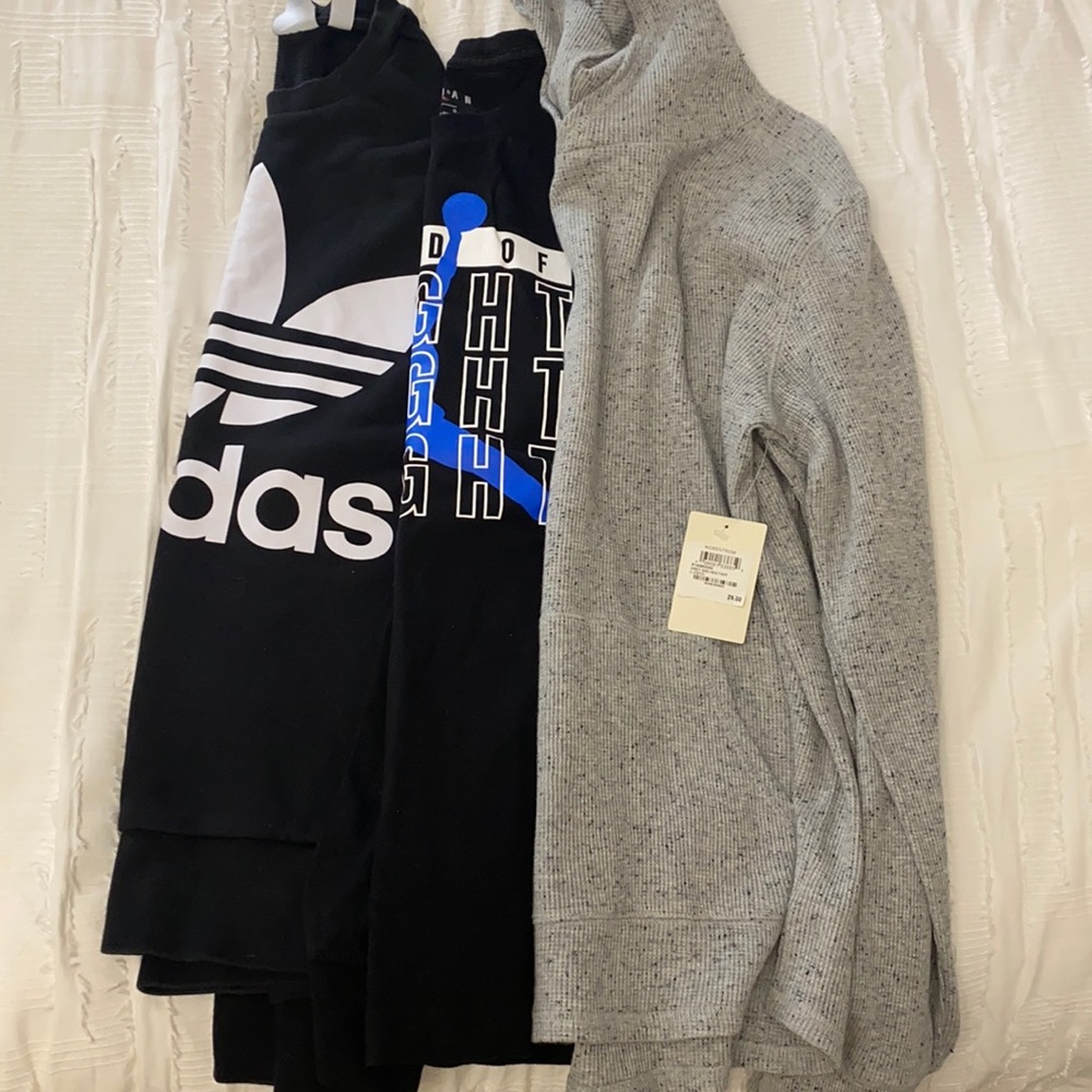 3 boys kids long sleeves